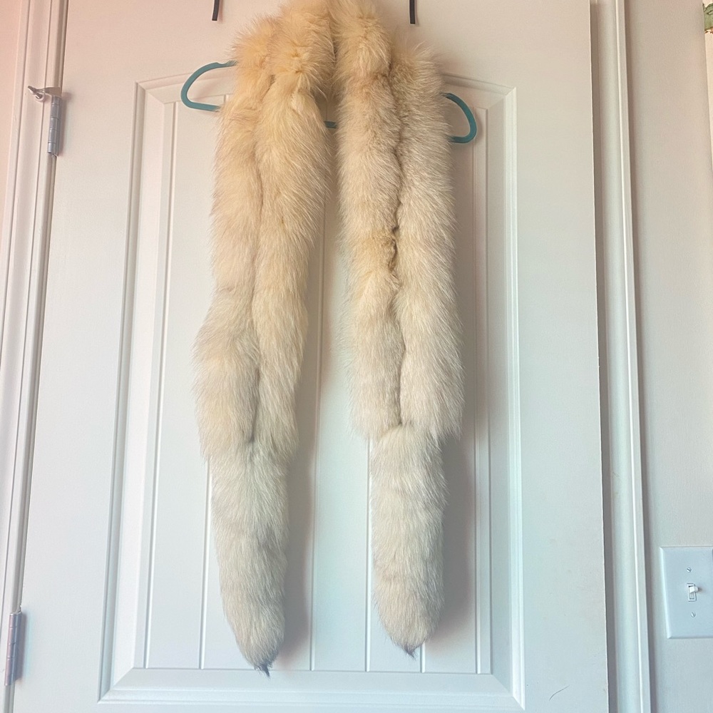 Faux fur scarf